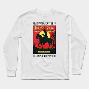 1920 The Times of Cuba Long Sleeve T-Shirt